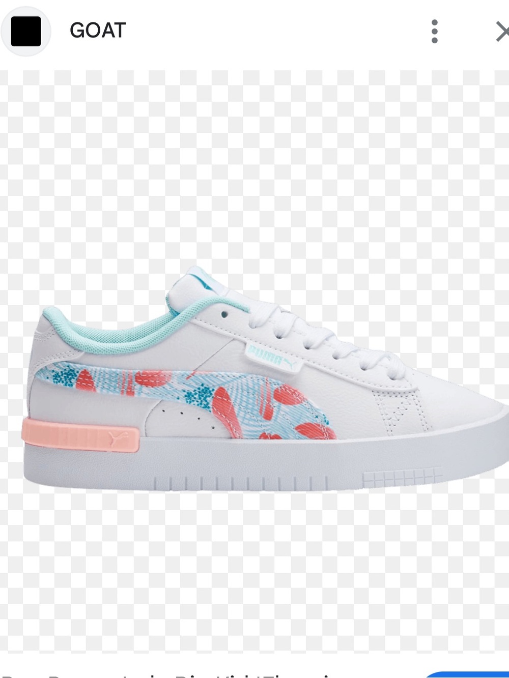 Puma Jada Toddler 'Fly-mingo beach’ Sneakers White